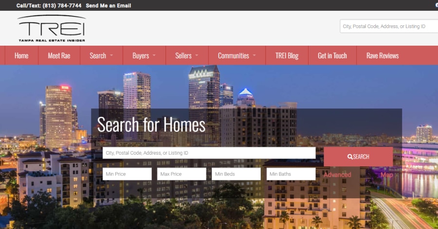 Tampa Real Estate - Divi Real Estate Websites