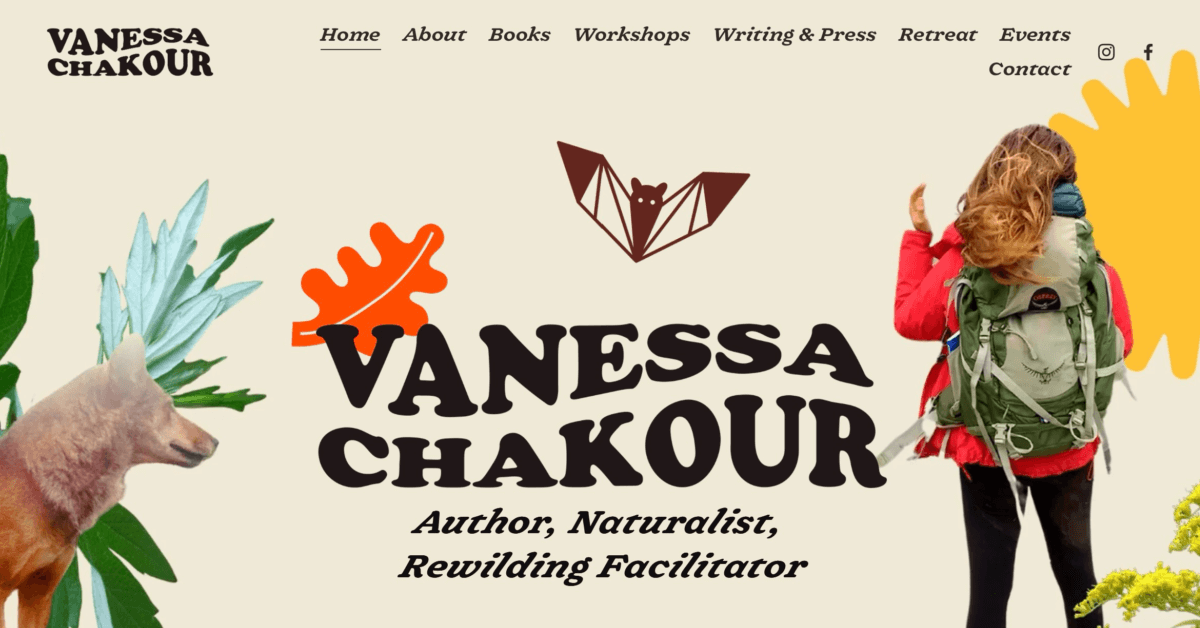 Vanessa Chakour - Squarespace Artist Websites