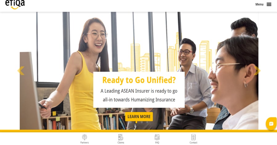 Unum - Insurance Website Example