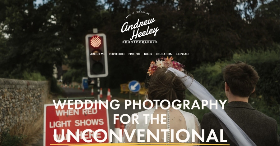 Andrew Heeley Photography - Squarespace Photography Websites