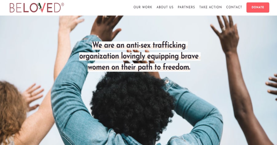 RED - Squarespace Chartiy Website Examples