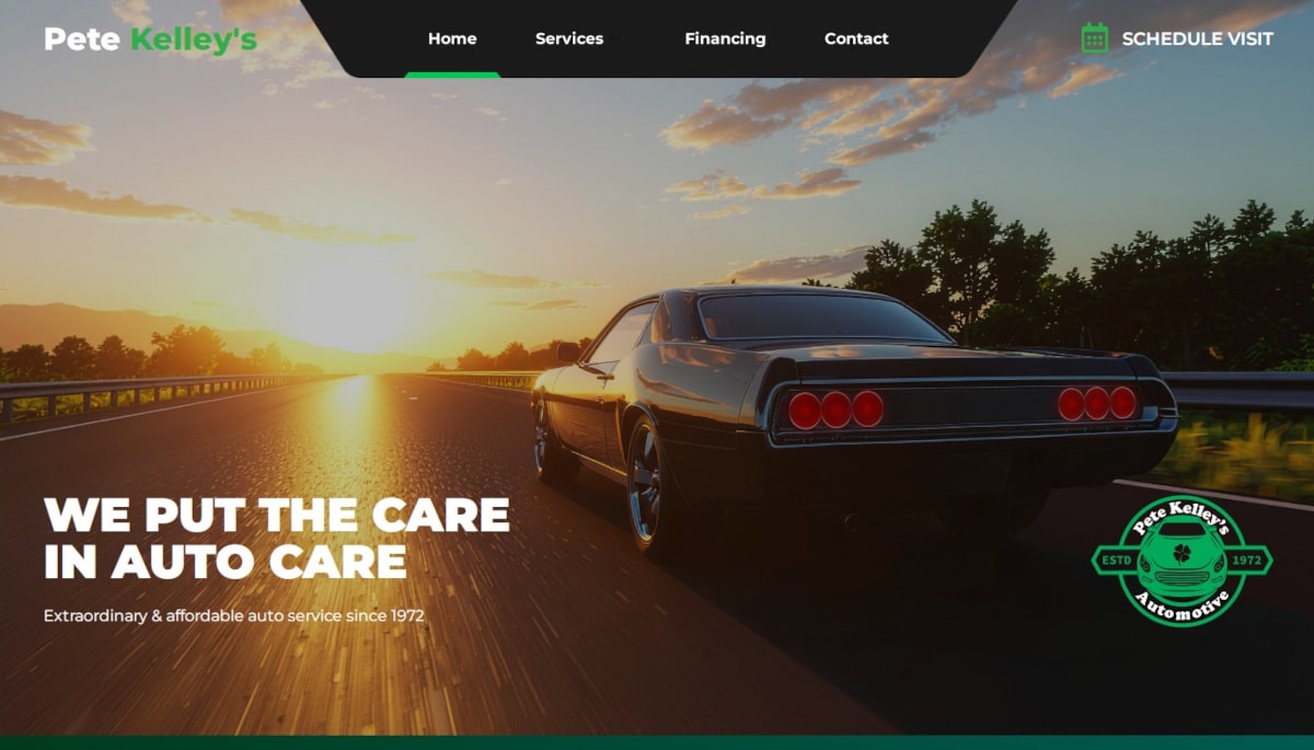 Off Season Creative - Website Tab Examples