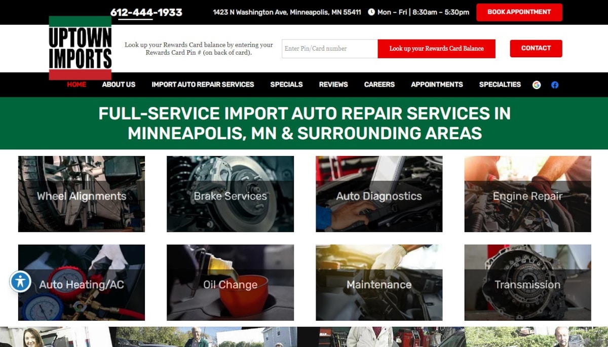 Taoheed Bayo - Model Website Examples
