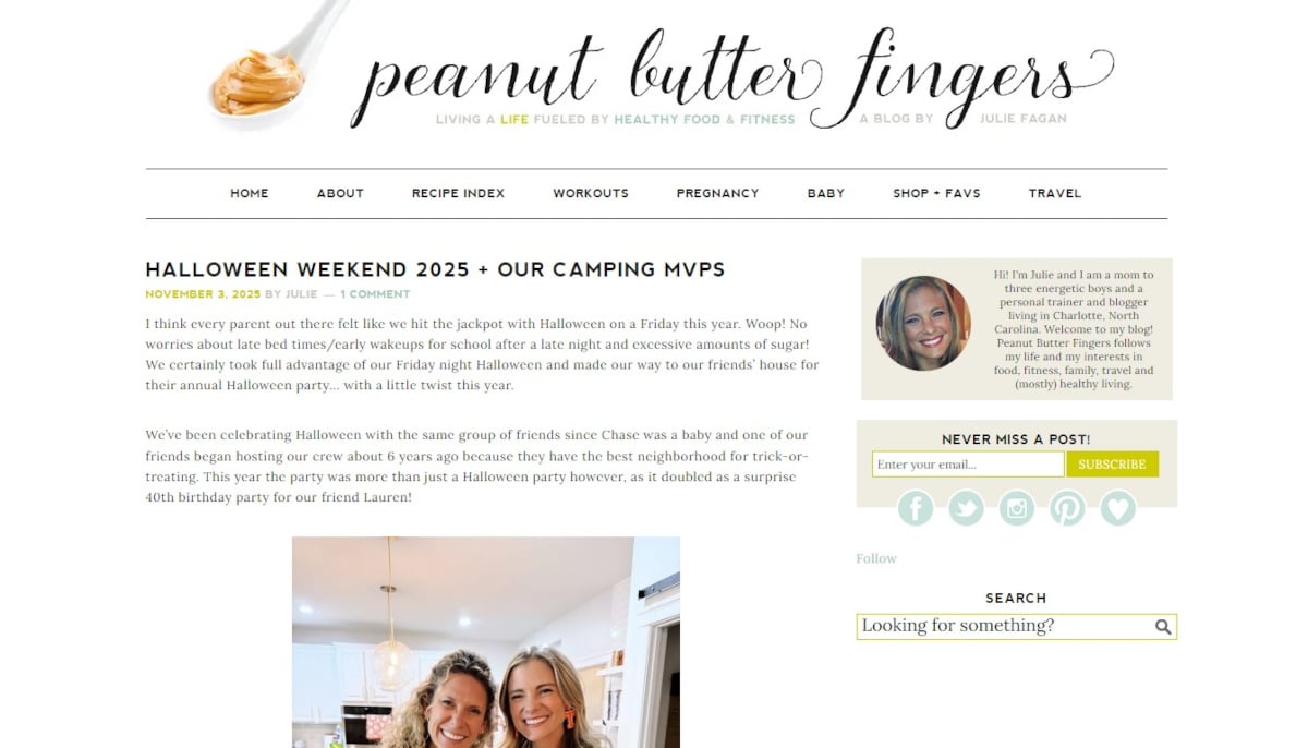 Best Website Tab_Peanut Butter Fingers