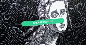 Line Art Websites
