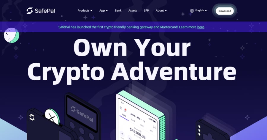 SafePal - Isometric Website Examples