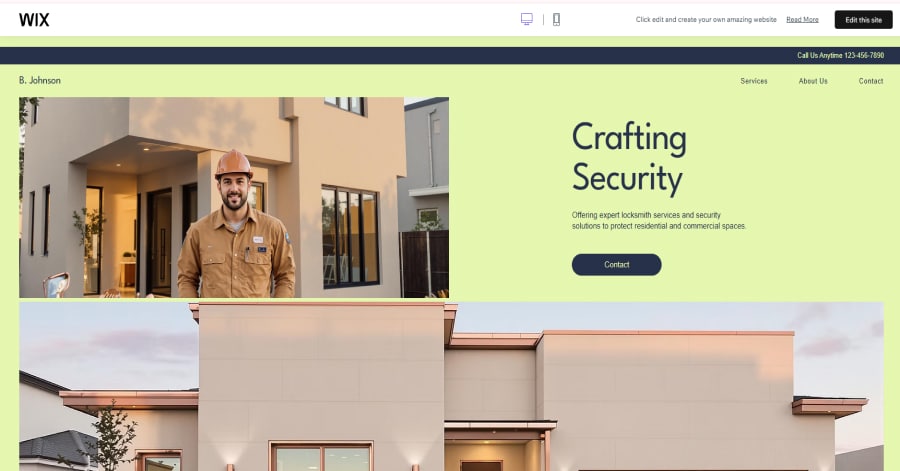 B. Johnson - Landscaping Website Templates Russo - Video Website Template