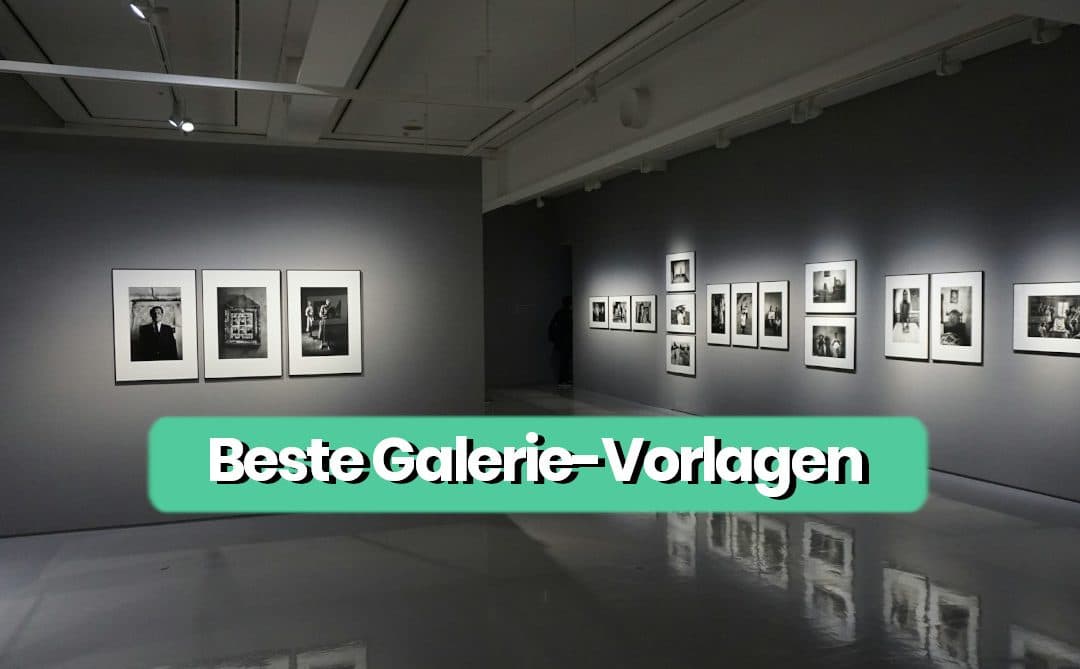 Beste Galerie-Vorlagen 2026 | 23 Beispiele