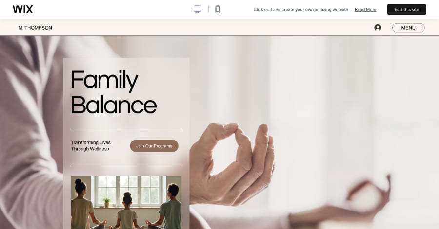 Family Balance - Family Website Templates Family Balance - Family Website Templates