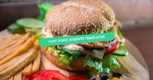 Fast Food Website Templates