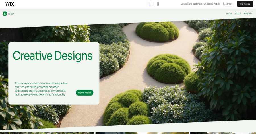 H. Kim - Landscaping Website Templates Russo - Video Website Template