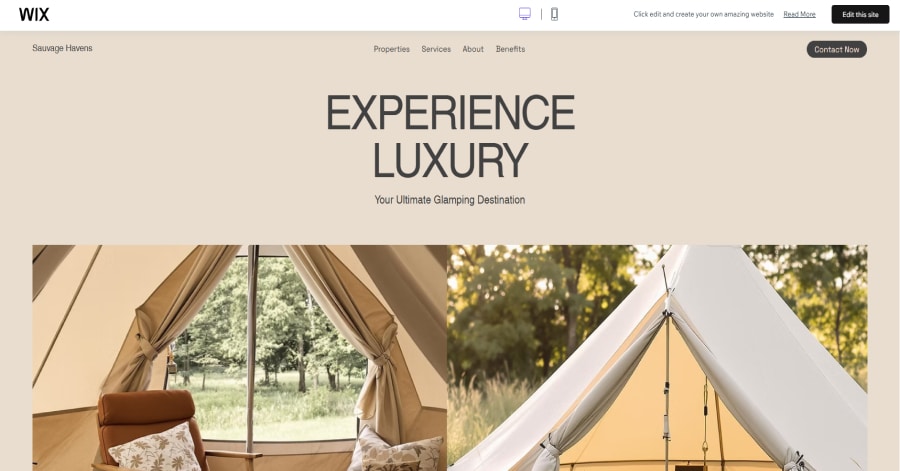 Havens - Adventure Website Templates Russo - Video Website Template
