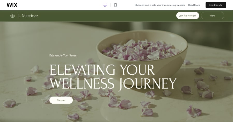 L. Martinez - Spa Website Templates