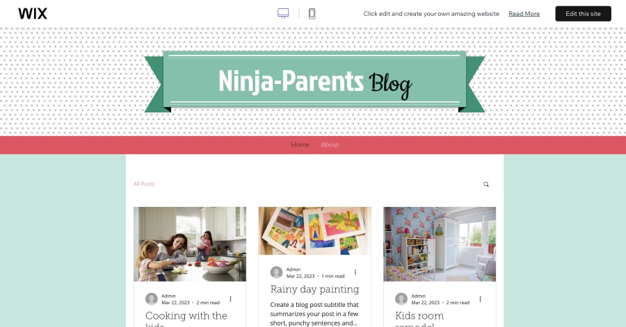 Ninja-Parents Blog - Family Website Templates Ninja-Parents Blog - Family Website Templates