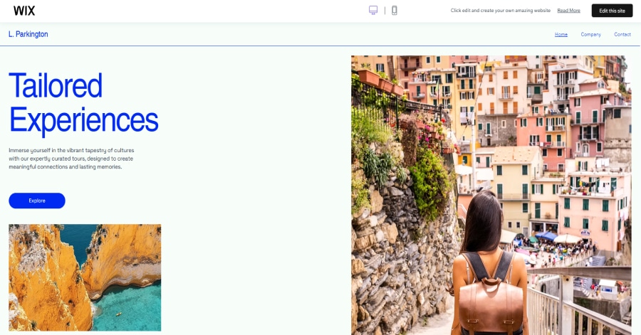 Parkington - Adventure Website Templates Russo - Video Website Template