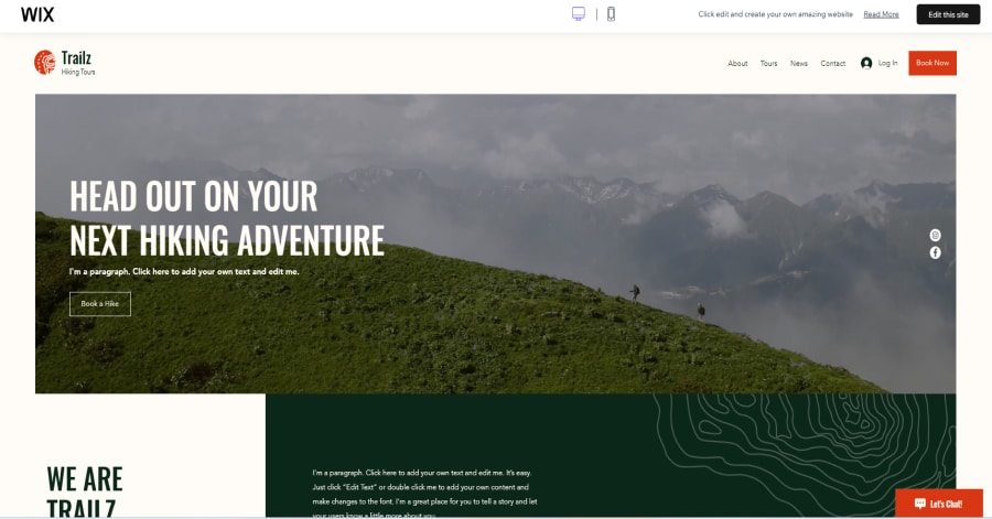 Trailz - Adventure Website Templates Russo - Video Website Template