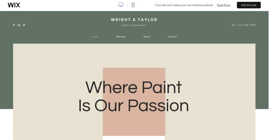 Wright & Taylor Template - Green Website Templates