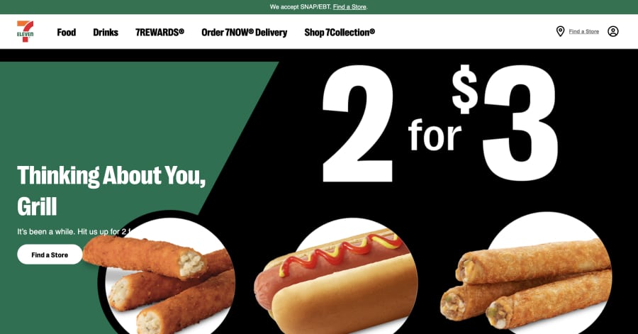 711 - Franchise Website Example 711 - Franchise Website Example