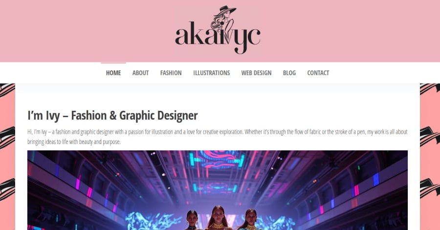 Akaiyc - Wix Landing Page Tobias Becs – Wix Website Example