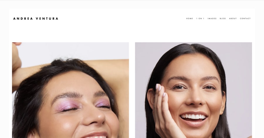 Victoria Togoe - Model Website Examples