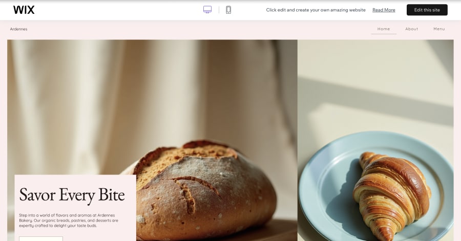 Ardennes - Bakery Website Template Ardennes - Bakery Website Template