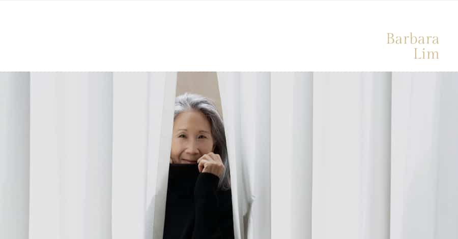 Barbara Lim - Model Website Examples