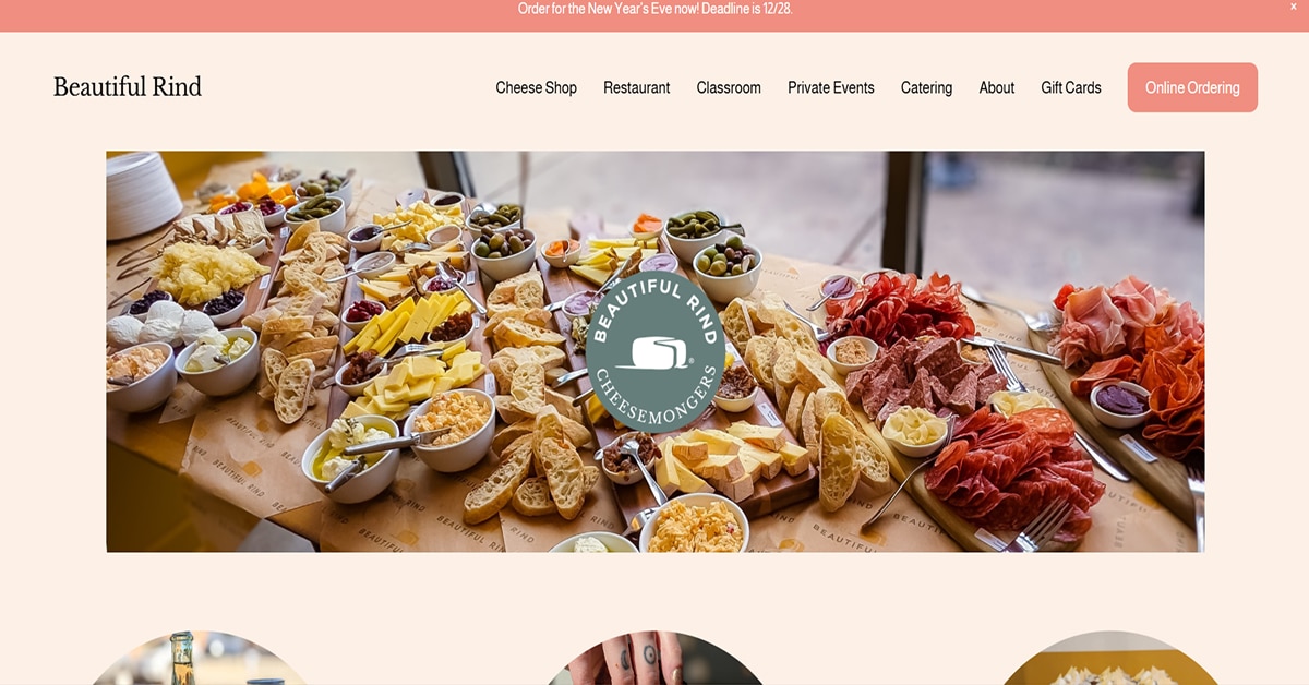 Beautiful Rind - Wix Website Example
