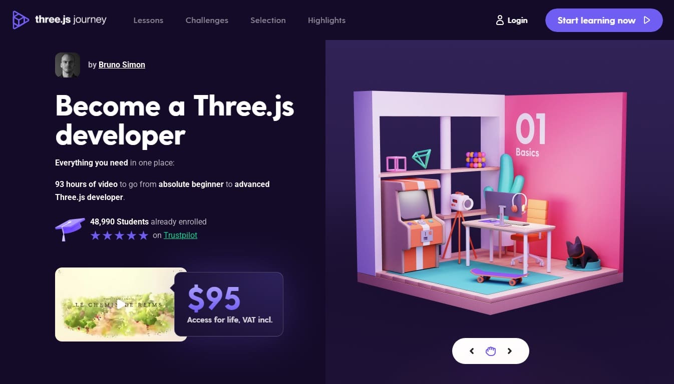 Best 3D Websites_Three Dot JS