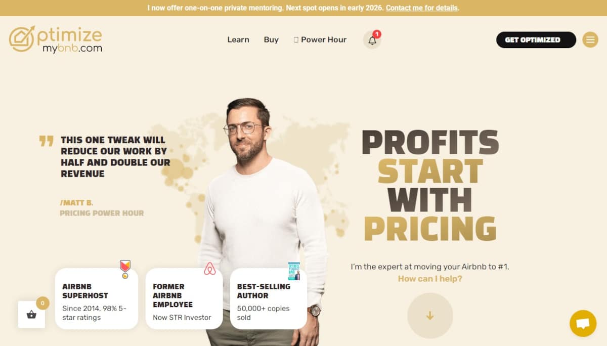 Best Above The Fold Websites_Airbnb Secrets