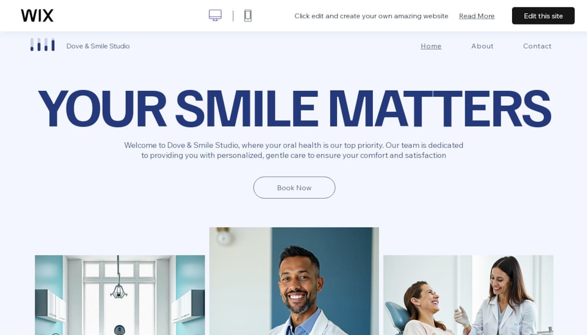 Best Dentist Templates_Dove And Smile Studio Best Dentist Templates_Dove And Smile Studio
