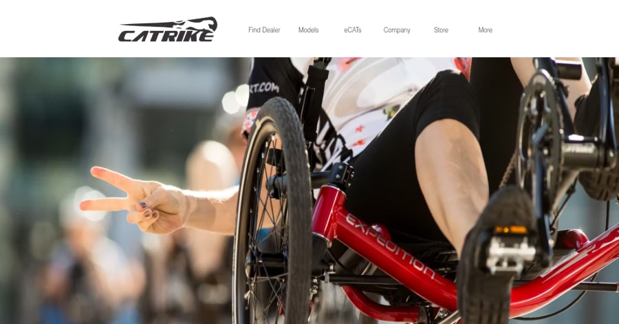 Catrike - Wix Business Example Nordisten - Wix Website Example