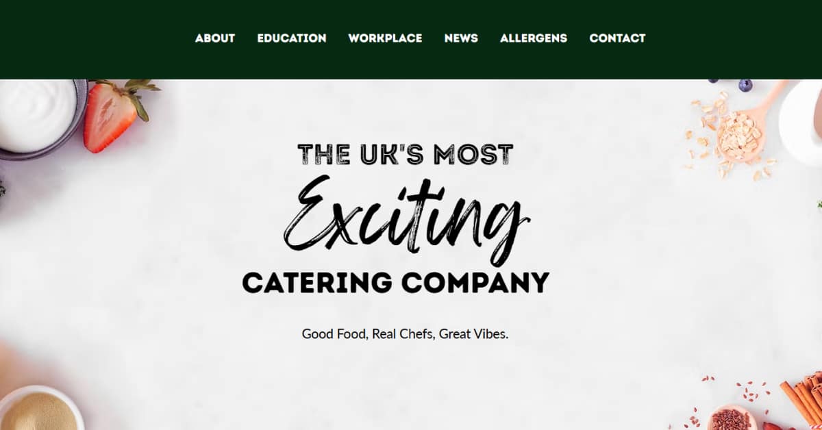 Independent Innovative Caterers - Wix Restaurant Websites
