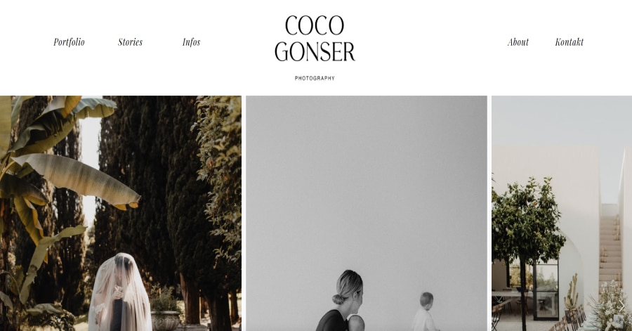Coco Gonser - Wix Photography Examples