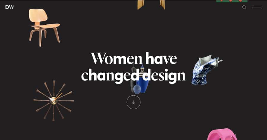 Designed by Women - High Converting Website Example Designed by Women - High Converting Website Example