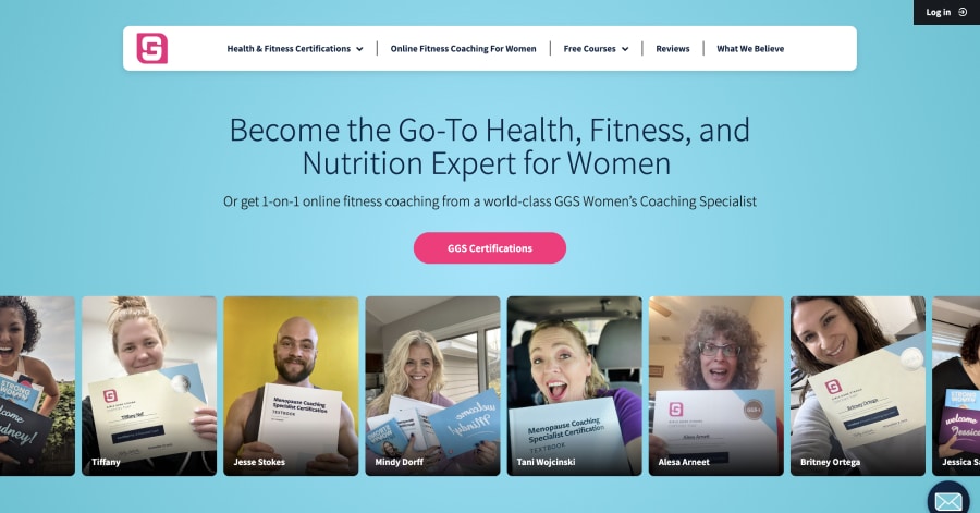 Girl Gone Strong - Fitness Website Example Girl Gone Strong - Fitness Website Example