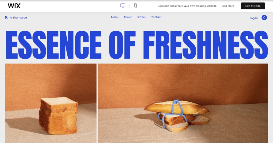 H. Thompson - Bakery Website Template H. Thompson - Bakery Website Template