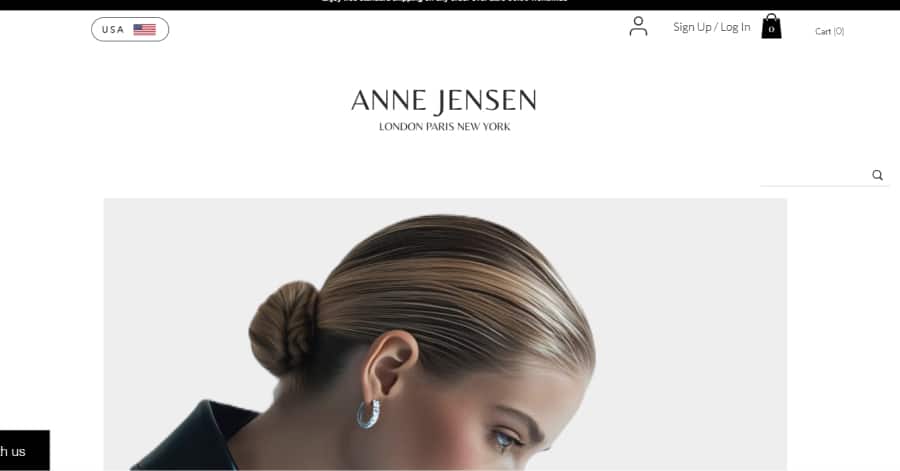 Anne Jensen Wix Website Example