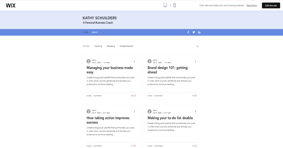 Kathy - News Website Templates Template Womens Health