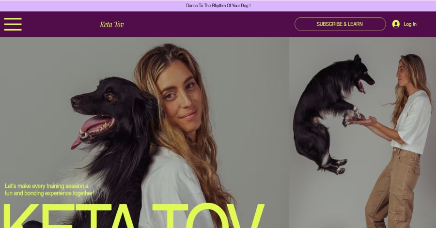 Keta Tov - Wix Business Example Leesha Williams Wix Website Example