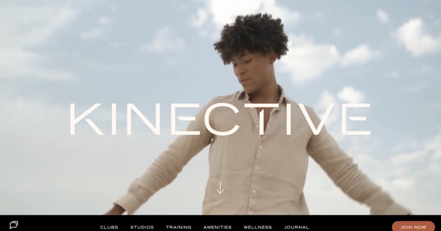 Kinective - Fitness Website Example Kinective - Fitness Website Example