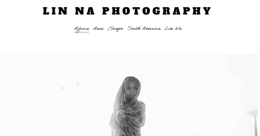 Lin Na - Wix Photography Example Calvin Pausania Wix Website Example