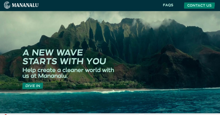 Mananalu - Wix Landing Page Manalulu - Wix Website Example