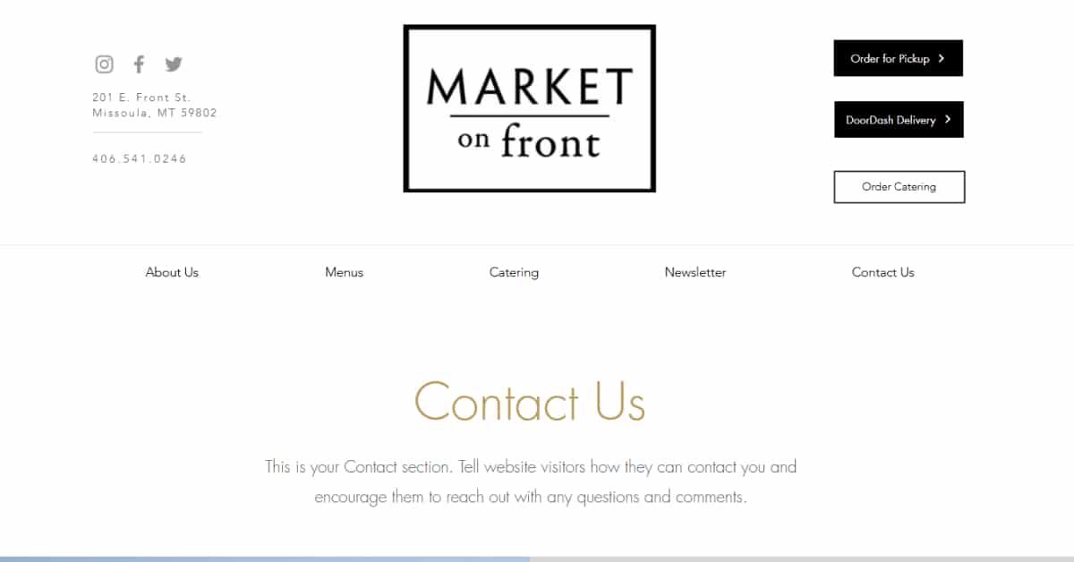 Tobias Becs – Wix Website Example