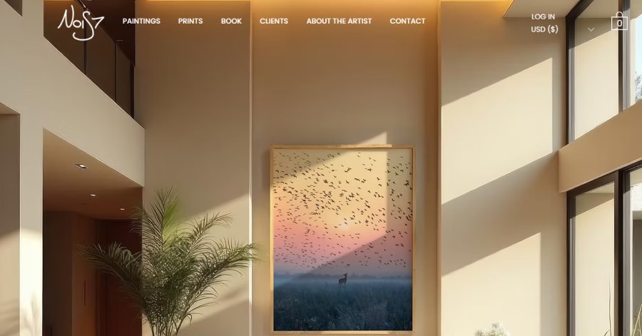 Noise 7 - Wix Photography Example Beardtamer - Wix Website Example