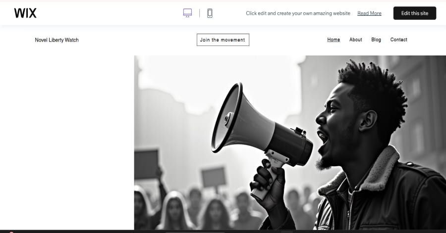 Novel Liberty Watch - Non Profit Website Templates Environmental Nonprofit Template Website