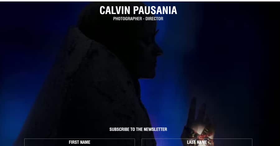 Calvin Pausania - Wix Photography Examples