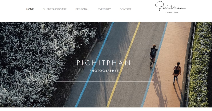 Pichitpan - Wix Photography Example Seven Grams Caffé - Wix Website Example
