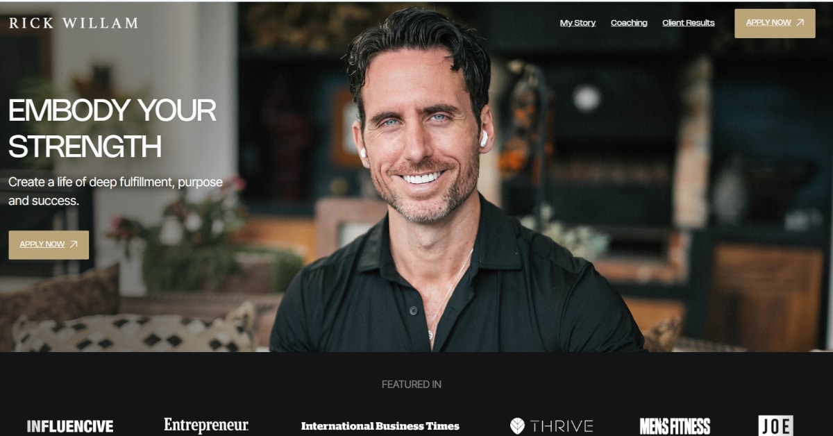 Rick William - Videographer Website