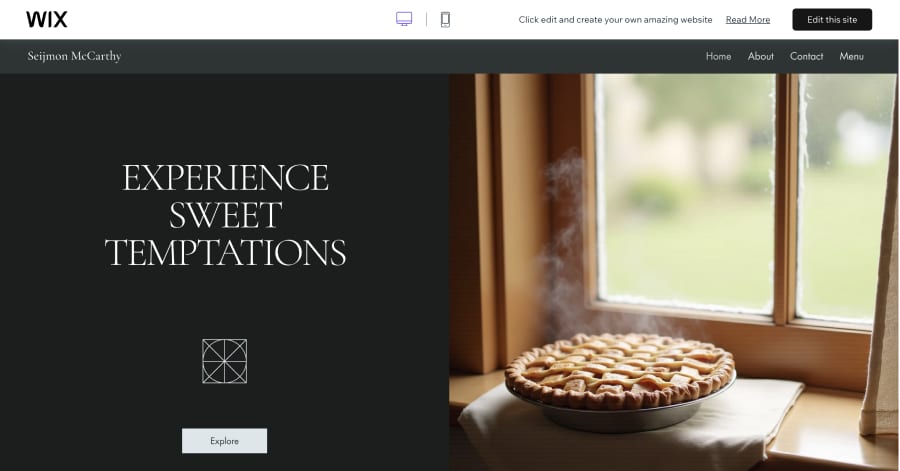 Seijimon McCarthy - Bakery Website Template Seijimon McCarthy - Bakery Website Template