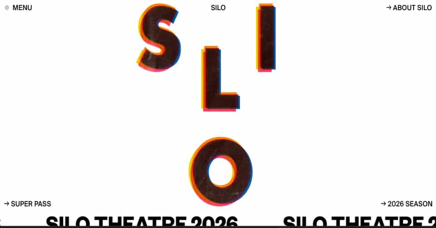 silo - theater website examples
